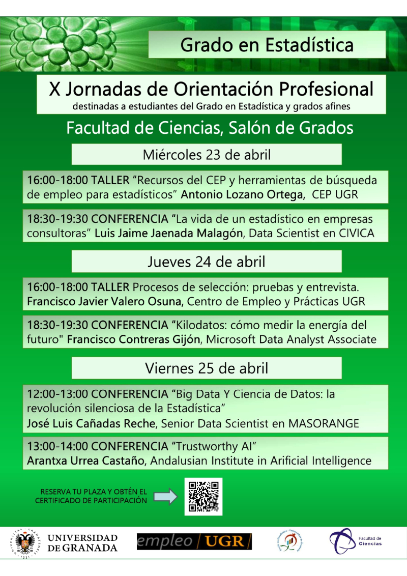 Cartel X Jornadas de Orientación Profesional Cartel X Jornadas de Orientación Profesional
